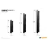 be quiet! Silent Loop 3 360 mm procesoriaus skysčinis aušintuvas AIO 12 cm juodas 1 vnt.