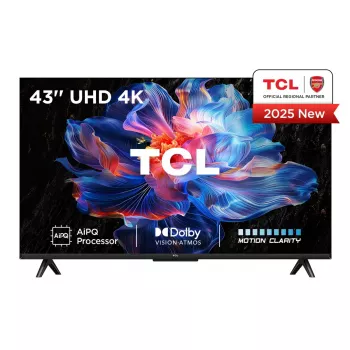 Televizorius TCL V6C 43 colių 4K Ultra HD DLED, Direct-LED, Google TV, HDR10+, 3840×2160, 60Hz, 20W