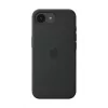 APPLE Silikoninis Dėklas iPhone 16e Juodas