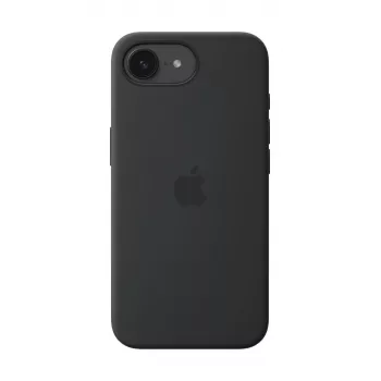 APPLE Silikoninis Dėklas iPhone 16e Juodas