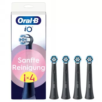 Oral-B 194631 šepetėlio galvutė 4 vnt. Juoda