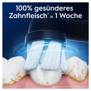 Oral-B 194631 šepetėlio galvutė 4 vnt. Juoda