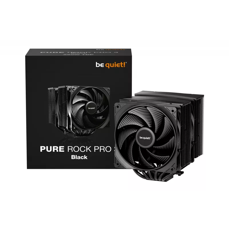 be quiet! Pure Rock Pro 3 Black procesoriaus oro aušintuvas 12 cm 1 vnt.