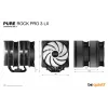 be quiet! Pure Rock Pro 3 LX Black procesoriaus oro aušintuvas 12 cm 1 vnt.
