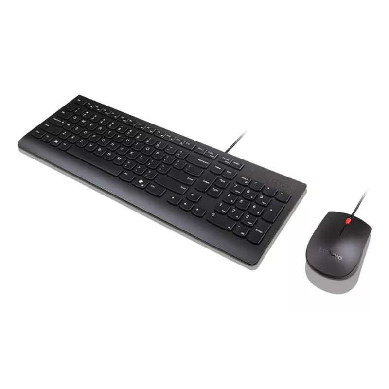 Lenovo 4X31R64446 klaviatūra su pele, USB, universali, Nordic, juoda