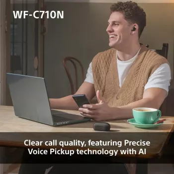 Belaidės ausinės Sony WF-C710N triukšmo slopinimu