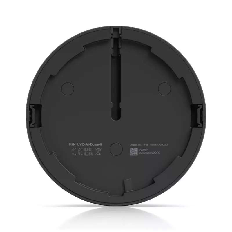 UBIQUITI NETWORKS UVC-AI-DOME-B 4K AI kupolinė IP kamera, juoda