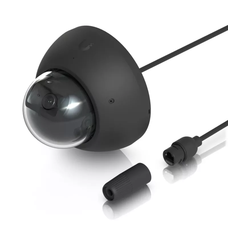 UBIQUITI NETWORKS UVC-AI-DOME-B 4K AI kupolinė IP kamera, juoda