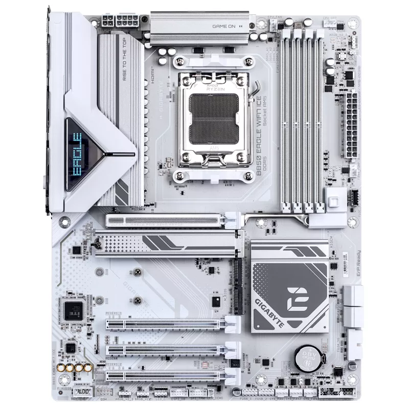 Motininė plokštė GIGABYTE B850 EAGLE WIFI7 ICE, AMD B850, Socket AM5, ATX