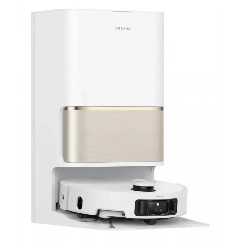 Robotinis dulkių siurblys su šlapiu valymu Dreame L50 Pro Ultra White