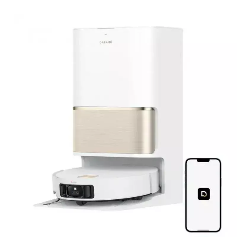 Robotinis dulkių siurblys su šlapiu valymu Dreame L50 Pro Ultra White