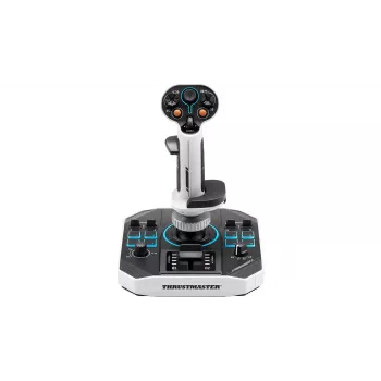 Thrustmaster Sol-R 1 Black, White USB Flightstick Analoginis / Skaitmeninis PC