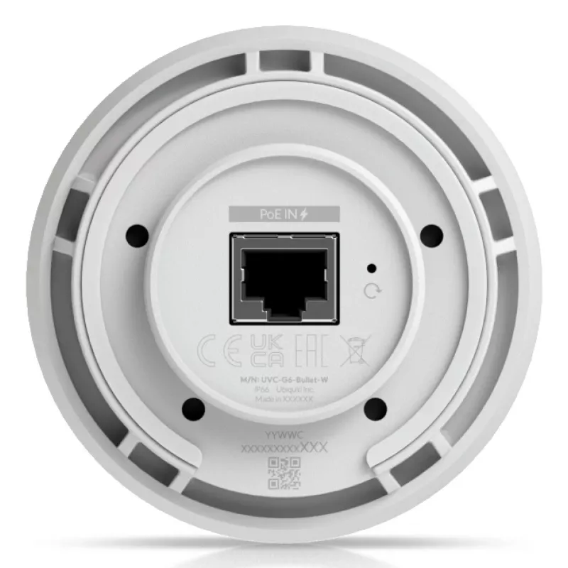 UBIQUITI NETWORKS UVC-G6-Bullet IP vaizdo kamera vidaus / lauko naudojimui balta