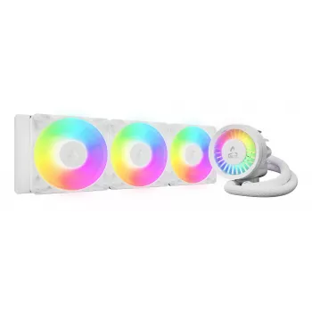 ARCTIC Liquid Freezer III Pro 360 A-RGB (Balta) – Daugialypis viskas viename CPU vandens aušintuvas su A-RGB