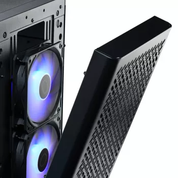 Korpusas Cooler Master Elite 502 Midi Tower Juodas