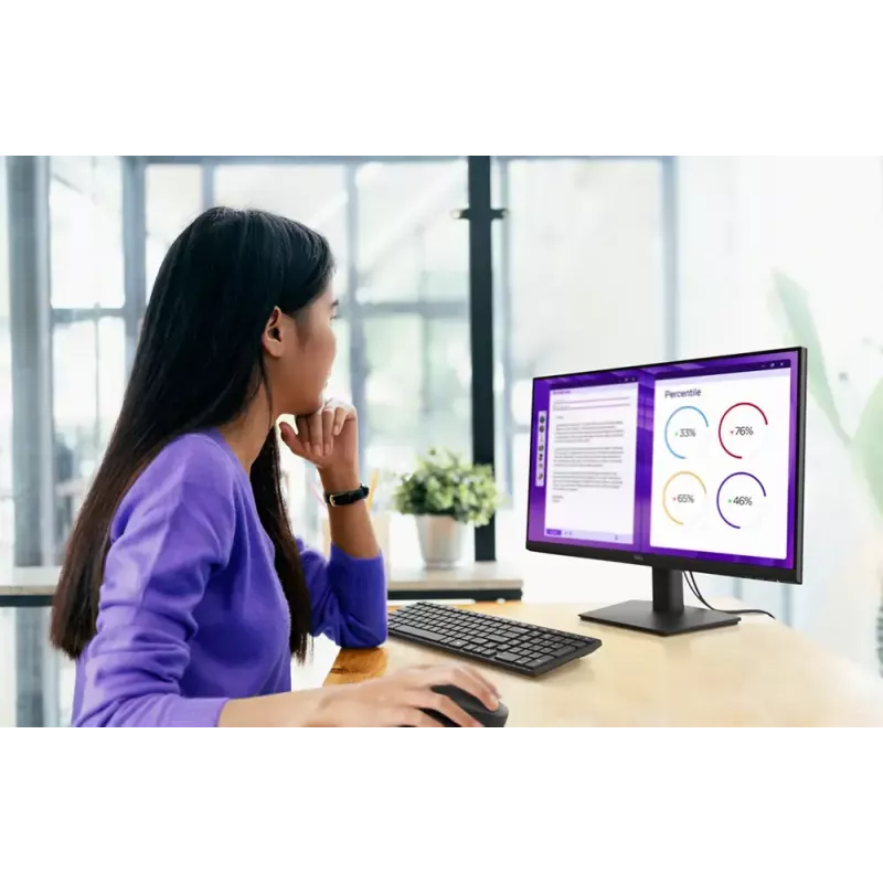 DELL E2425HM monitor 23.8 colių Full HD LCD juodas