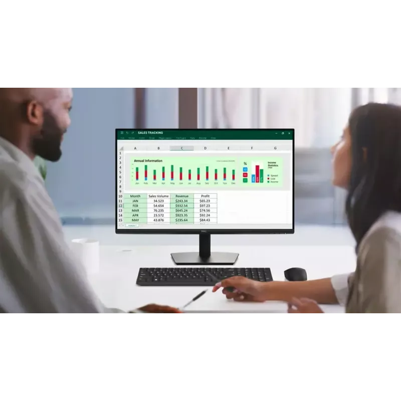 DELL E2725HM 27 colių Full HD LCD monitorius