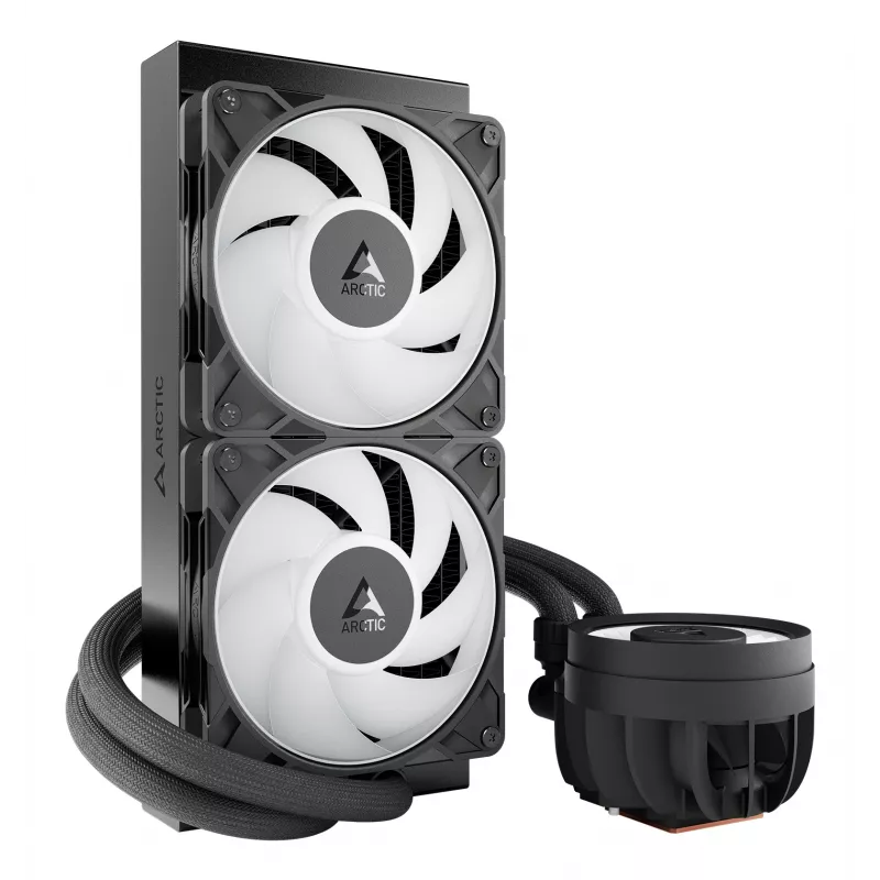 ARCTIC Liquid Freezer III Pro 240 A-RGB - Daugialypis universalus CPU vandens aušintuvas su A-RGB juodos spalvos