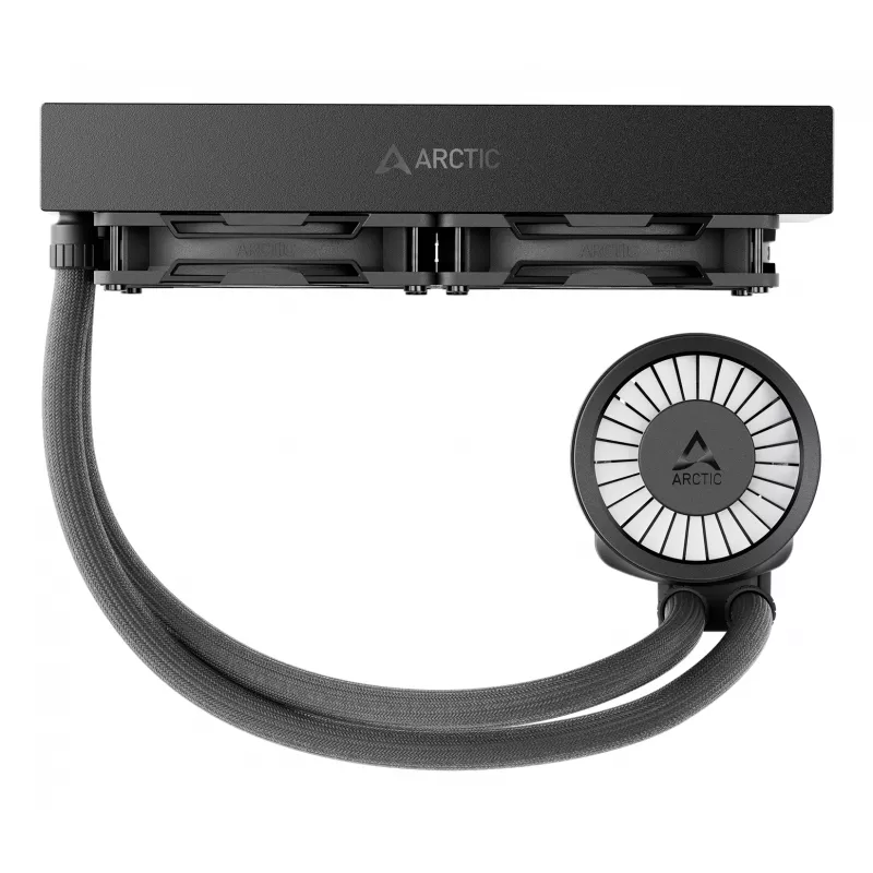 ARCTIC Liquid Freezer III Pro 240 A-RGB - Daugialypis universalus CPU vandens aušintuvas su A-RGB juodos spalvos