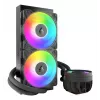 ARCTIC Liquid Freezer III Pro 240 A-RGB - Daugialypis universalus CPU vandens aušintuvas su A-RGB juodos spalvos
