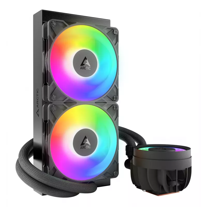 ARCTIC Liquid Freezer III Pro 240 A-RGB - Daugialypis universalus CPU vandens aušintuvas su A-RGB juodos spalvos