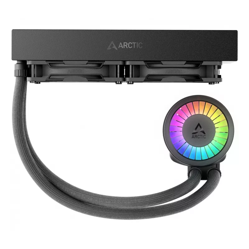 ARCTIC Liquid Freezer III Pro 240 A-RGB - Daugialypis universalus CPU vandens aušintuvas su A-RGB juodos spalvos