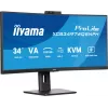 Monitorius iiyama ProLite XCB3497WQSNPH-B1 86,4 cm (34 inch) 3440x1440 UltraWide Quad HD LED lenktas