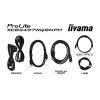 Monitorius iiyama ProLite XCB3497WQSNPH-B1 86,4 cm (34 inch) 3440x1440 UltraWide Quad HD LED lenktas