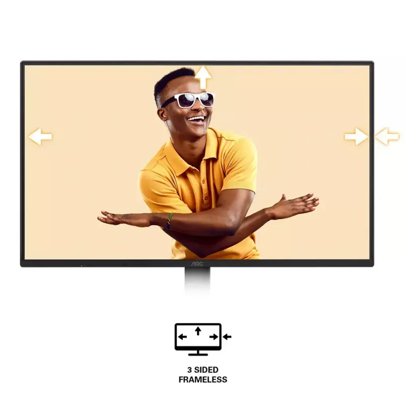 AOC 24B31H monitorius 60,5 cm (23,8 colio) 1920 x 1080 pikselių Full HD juodas