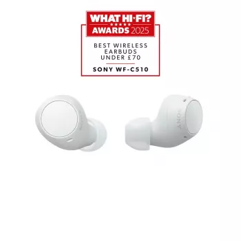 Sony WF-C510 Belaidės ausinės TWS Į ausį Skambučiai/Muzika/Sportas/Kasdien naudojimas Bluetooth Baltos