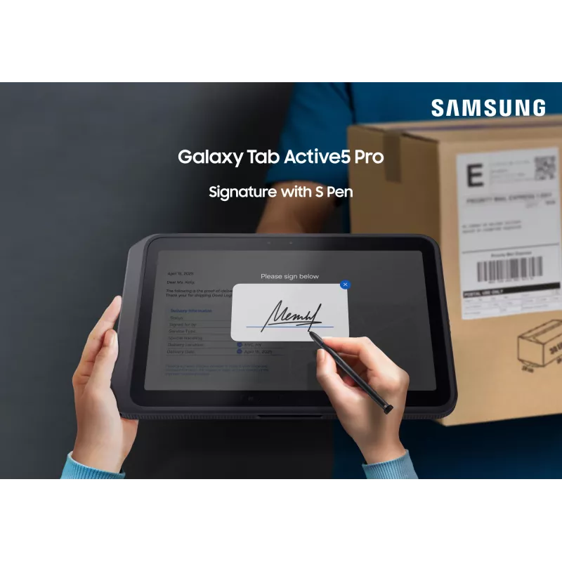 Samsung Galaxy Tab Active5 Pro 5G Enterprise Edition 256 GB 10.1 colių 8 GB RAM Wi-Fi 6 Android 15 Žalia