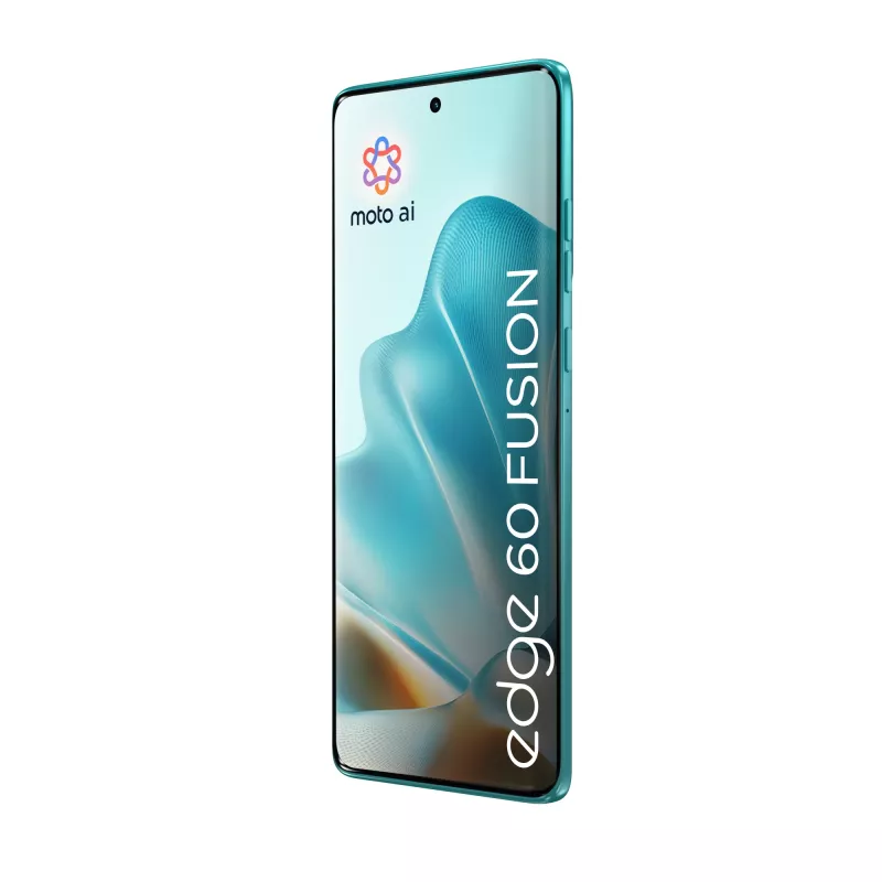 Mobilusis telefonas Motorola edge 60 fusion 16,9 cm (6,67 colio) Dual SIM Android 15 5G USB Type-C 8 GB 256 GB 5200 mAh Turquoise