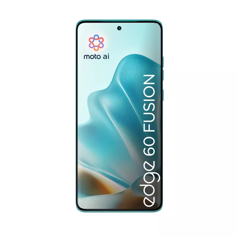 Mobilusis telefonas Motorola edge 60 fusion 16,9 cm (6,67 colio) Dual SIM Android 15 5G USB Type-C 8 GB 256 GB 5200 mAh Turquoise