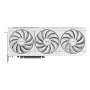 Vaizdo plokštė ASUS GeForce RTX 5070 12 GB GDDR7, PCIe 5.0, 192 bitų, balta, 3 ventiliatoriai