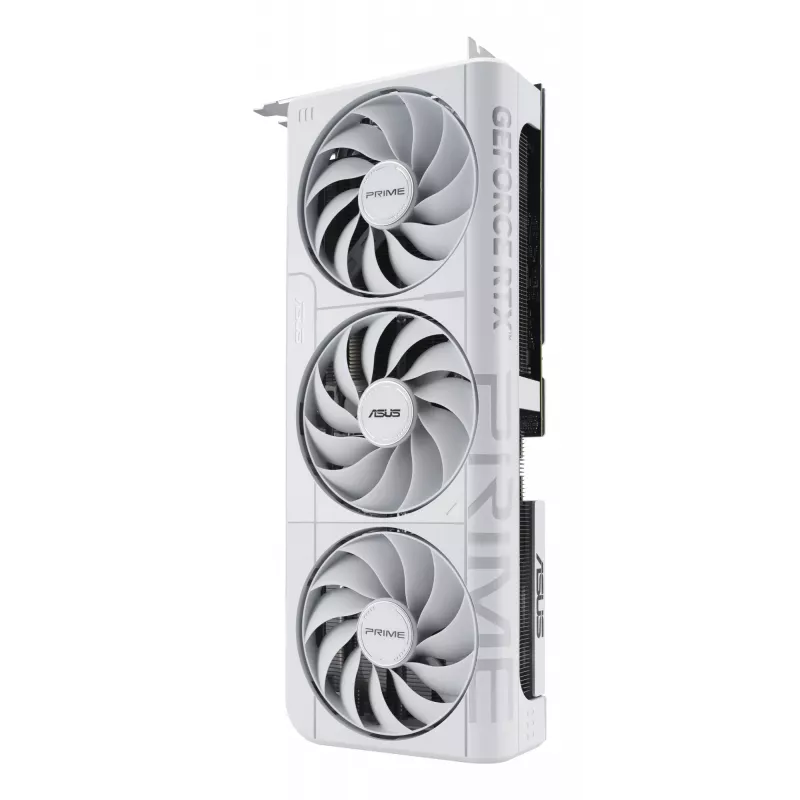 Vaizdo plokštė ASUS GeForce RTX 5070 12 GB GDDR7, PCIe 5.0, 192 bitų, balta, 3 ventiliatoriai