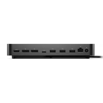 DELL WD25 laidinis USB 3.2 Gen 2 (3.1 Gen 2) Type-C dokas, juodas