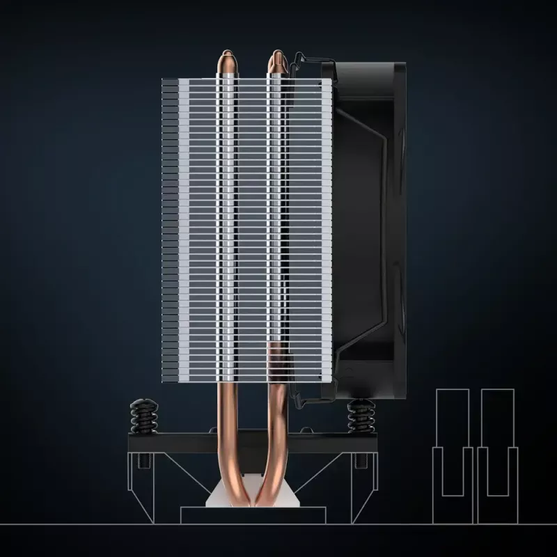 ARCTIC Freezer 8i CO – kompaktiškas Intel procesoriaus aušintuvas nenutrūkstamam darbui
