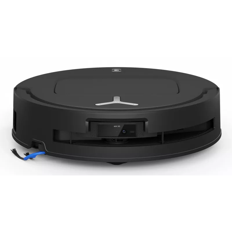 Robotinis dulkių siurblys Ecovacs Deebot T80 Omni — be maišelio 3 l dulkėms, 0,11 l vandeniui, 6400 mAh, 297 min veikimo laikas, juodas