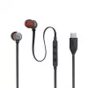 JBL Tune 310C ausinės laidinės į ausį skambučiams/muzikai USB Type-C juodos
