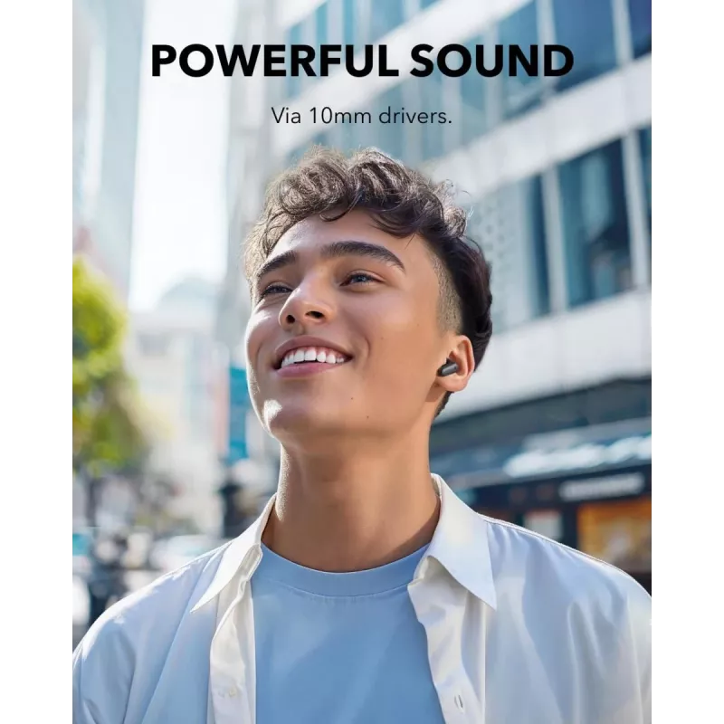 Ausinės ANKER Soundcore P30i – juodos, triukšmo slopinimas, Bluetooth 5.4