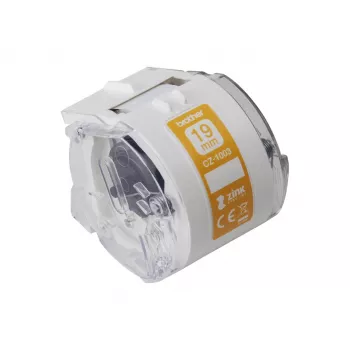 Brother CZ-1003 nuolatinė etikečių juosta, balta, 1,9 cm x 5 m