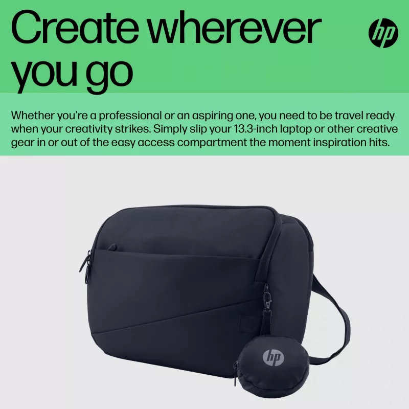 HP Creator 13.3 colių nešiojamojo kompiuterio diržinė kuprinė