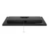Lenovo ThinkVision P24Q-40 Monitor, 60,5 cm (23,8 colio), 2560 x 1440 pikseliai, Quad HD, LCD, 6 ms, Juoda