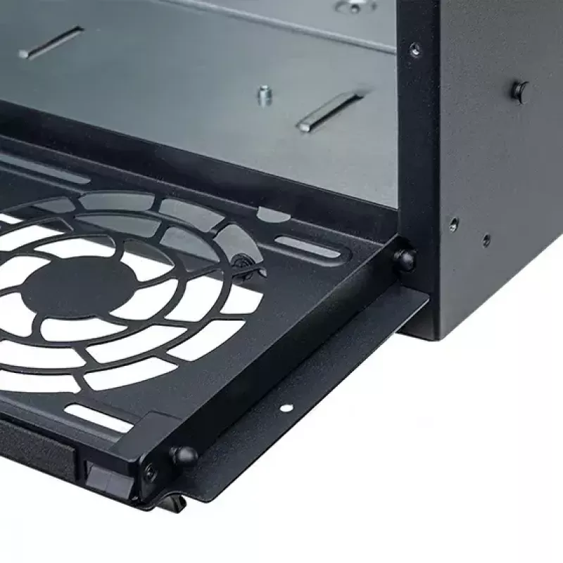 Server Rack korpusas SilverStone RM52 juodas ATX SFX 440x550x220 mm
