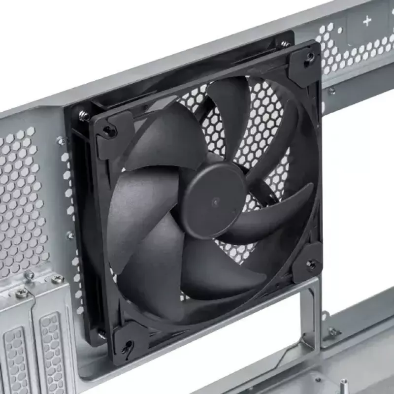 Server Rack korpusas SilverStone RM52 juodas ATX SFX 440x550x220 mm