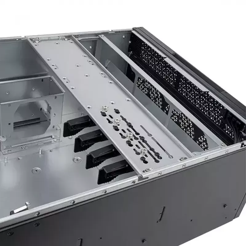 Server Rack korpusas SilverStone RM52 juodas ATX SFX 440x550x220 mm