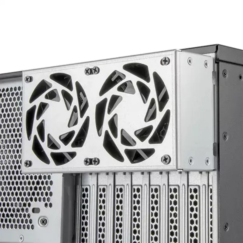 Server Rack korpusas SilverStone RM52 juodas ATX SFX 440x550x220 mm