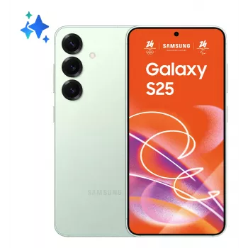 Samsung Galaxy S25 15,8 cm (6,2 colio) Dual SIM Android 15 5G USB Type-C 12 GB 128 GB 4000 mAh Mėtų spalvos
