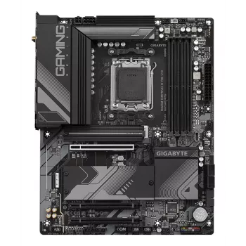 GIGABYTE B650 GAMING X AX V2 pagrindinė plokštė – AMD Ryzen 9000 serijos procesoriams, 8+2+2 fazių VRM, iki 8000MHz DDR5 (OC), 1xPCIe 5.0 + 2xPCIe 4.0 M.2, 2.5GbE LAN, WiFi 6E, USB 3.2 Gen 2