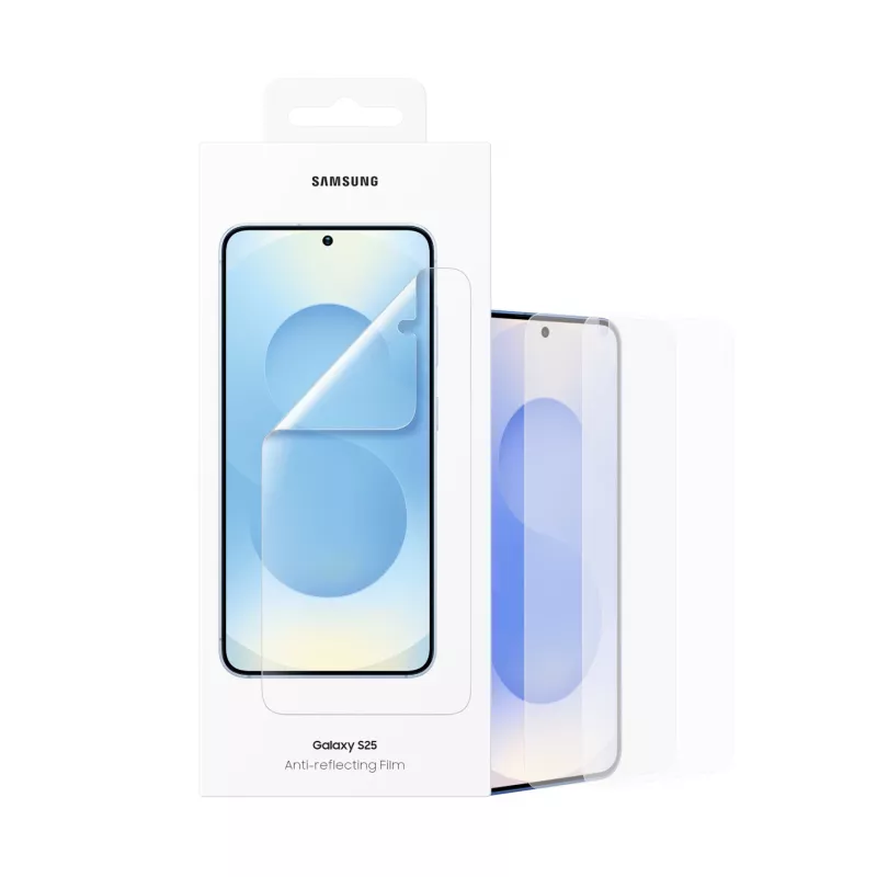 Samsung EF-US931CTEGWW skaidri apsauginė plėvelė Samsung Galaxy S25 ekranui, 1 vnt.